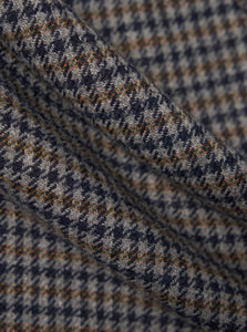 Universal Works Oxford Pant in Charcoal Houndstooth Wool