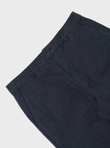 Universal Works Military Chino in Indigo Offline Denim