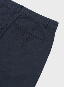 Universal Works Military Chino in Indigo Offline Denim