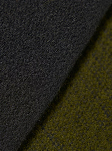 Universal Works Double Sided Scarf in Green/Black