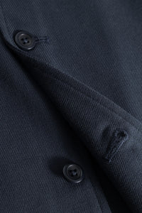 Norse Projects Carsten Cotton Wool Shirt in Dark Navy