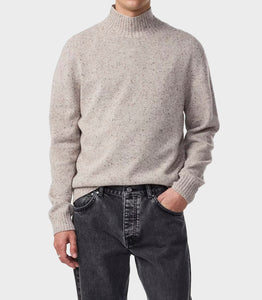 NN07 Askel High Neck Jumper in Ivory