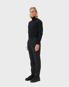 Noyoco Bergen Turtleneck Knit in Dark Navy