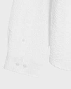 You Must Create Curtis Seersucker Shirt in White