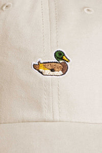 Edmmond Studios Duck Cap in Beige