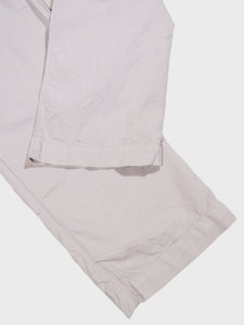 Hartford Tanker Cotton Trousers in Stone