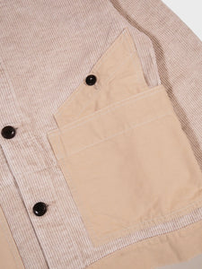 Homecore Dario Tupelin Cord Jacket in Ecru