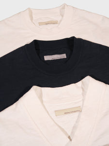 Original Vintage Style Robert Sweatshirt in Navy Slub Cotton