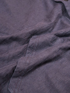 Original Vintage Style Nathan Cardigan in Navy Slub Cotton