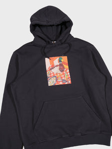Edmmond Studios Cute Duck Hoodie in Black