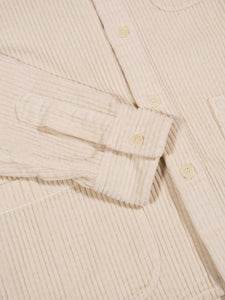 East Harbour Surplus Hadley Corduroy Jacket in Off White