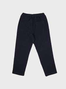 East Harbour Surplus Carner Wool Drawstring Waist Trousers in Navy