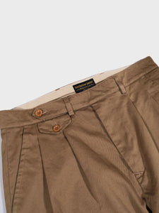 East Harbour Surplus Enfield Twill Trousers in Beige