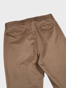 East Harbour Surplus Enfield Twill Trousers in Beige