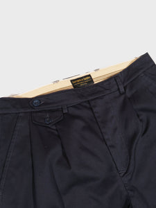 East Harbour Surplus Enfield Twill Trousers in Navy