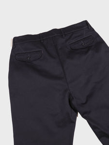 East Harbour Surplus Enfield Twill Trousers in Navy