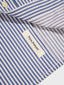 Parages Daily Striped Shirt in Blue