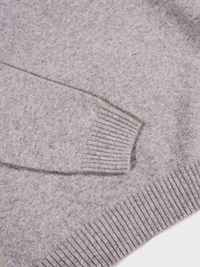 Parages Jonas Crew Neck Jumper in Light Grey