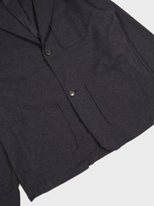 Parages Citizen Jacket in Navy Mel