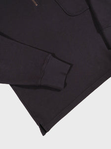 Parages Polo Sweatshirt in Black