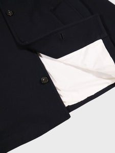 Parages Harbour Wool Jacket in Navy