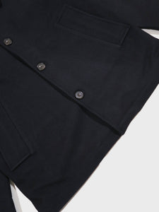 Parages Harbour Wool Jacket in Navy