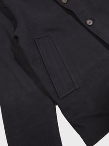 Parages Harbour Wool Jacket in Navy