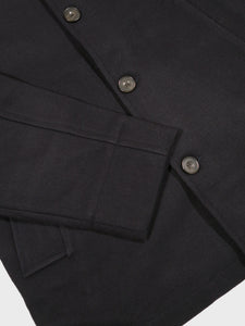 Parages Harbour Wool Jacket in Navy