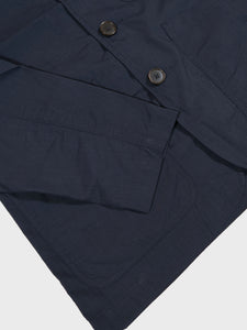 Universal Works Bakers C Jacket in Navy Recycled Polytech