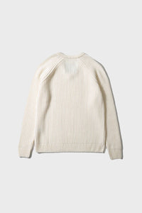 Edmmond Studios Neil Sweater in Off White