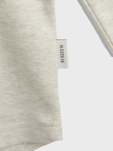 Oliver Spencer Travistock Heavy Long Sleeve T-Shirt in Oatmeal