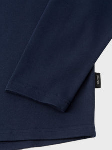 Oliver Spencer Travistock Heavy Long Sleeve T-Shirt in Navy