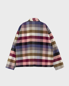 YMC PJ Check Overshirt on Multi