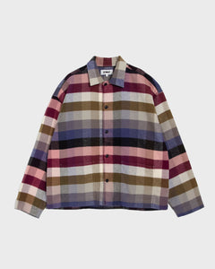 YMC PJ Check Overshirt on Multi