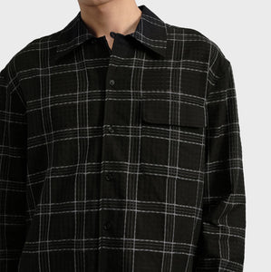 You Must Create Wray Shirt in Black/Grey