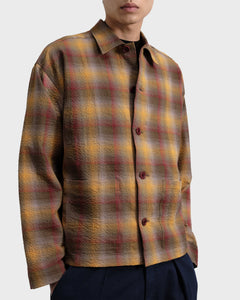 You Must Create PJ Seersucker Overshirt in Multi