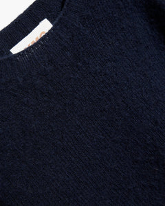 You Must Create Suedehead Lambswool Jumper in Navy