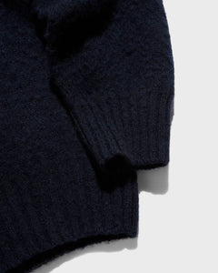 You Must Create Suedehead Lambswool Jumper in Navy