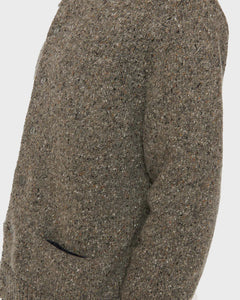 YMC Rat Pack Knit Cardigan in Grey