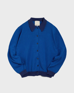 You Must Create Rat Pack Cardigan in Blue/Navy