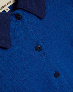 You Must Create Rat Pack Cardigan in Blue/Navy